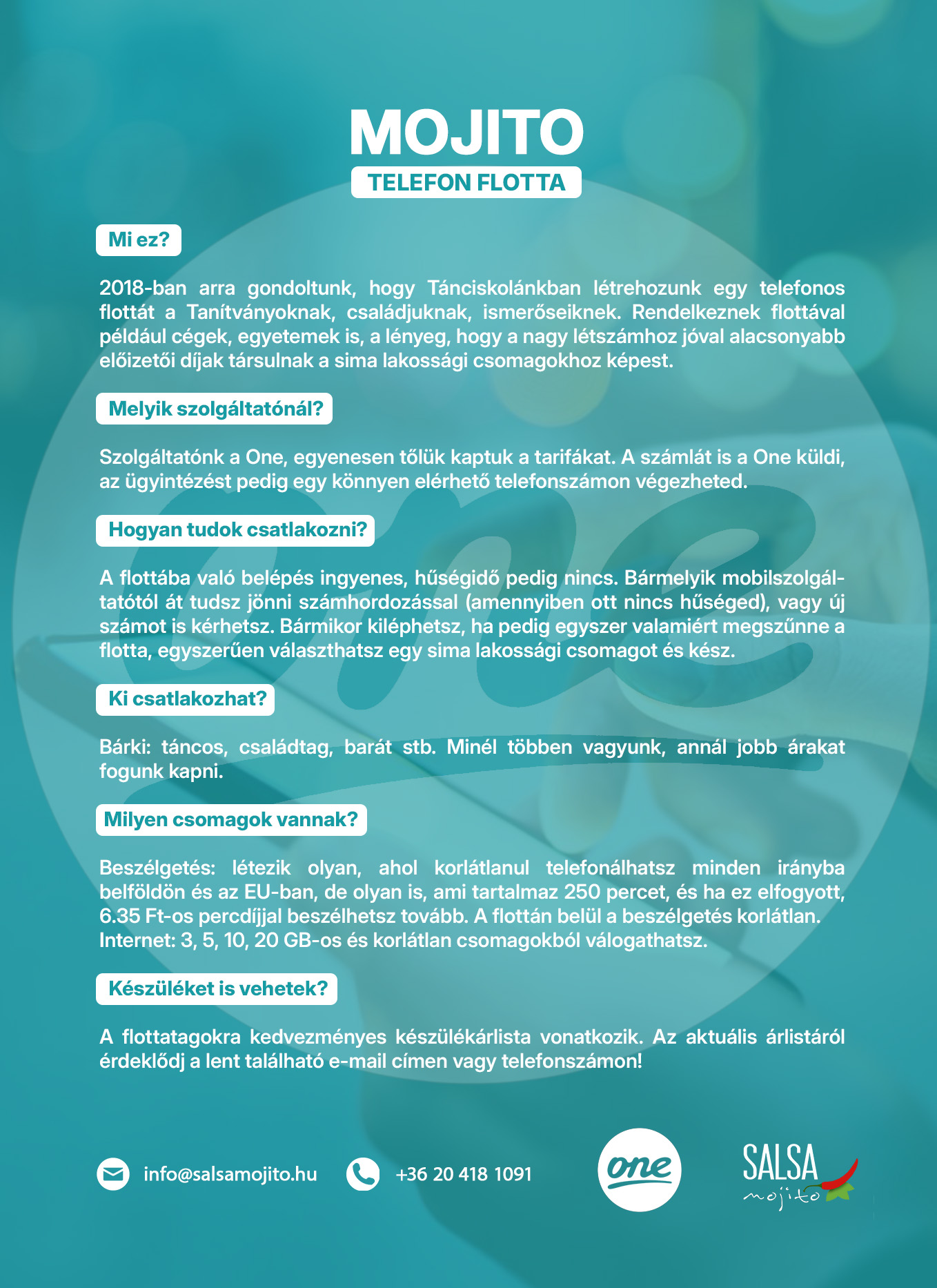 Mojito One flotta 2025 november front