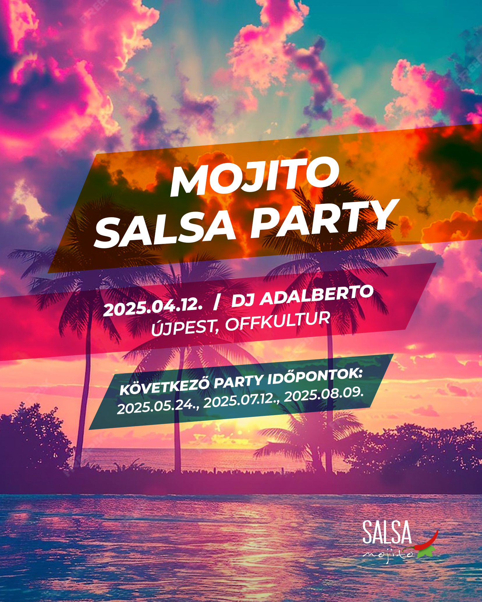 Mojito Salsa Party 2025 április v2