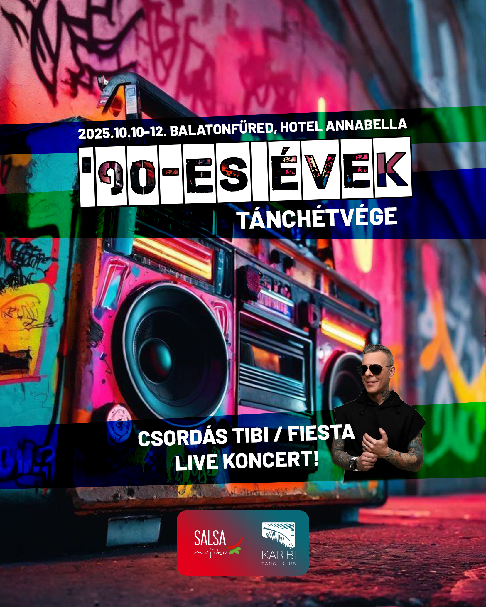 90-es Évek Tánchétvége 2025 október