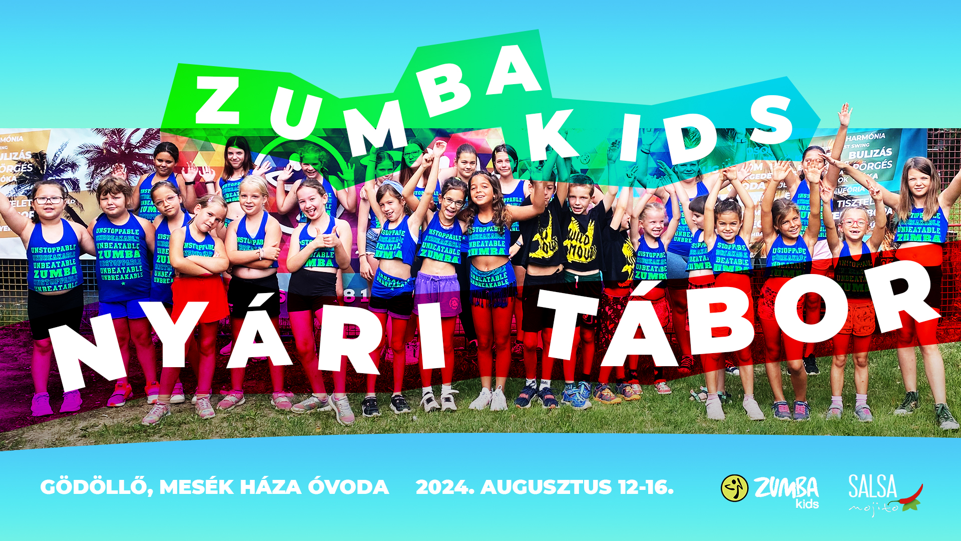 Zumba Kids Nyári Tábor 2024