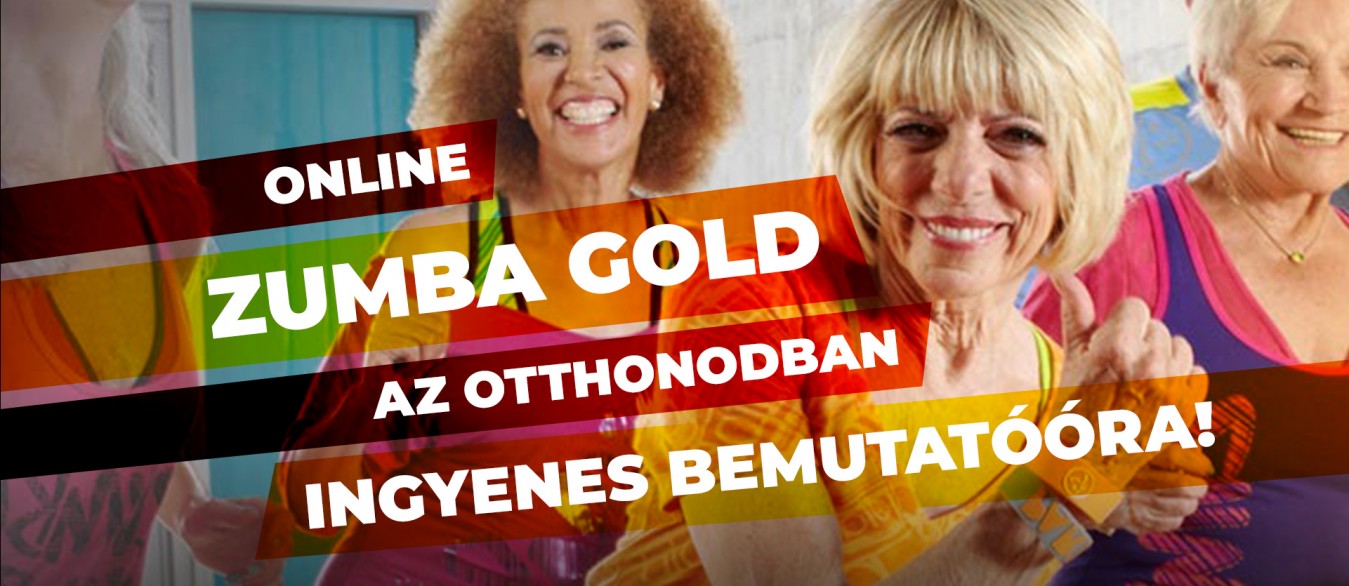 Ingyenes 
online zumba gold az Otthonodban!!