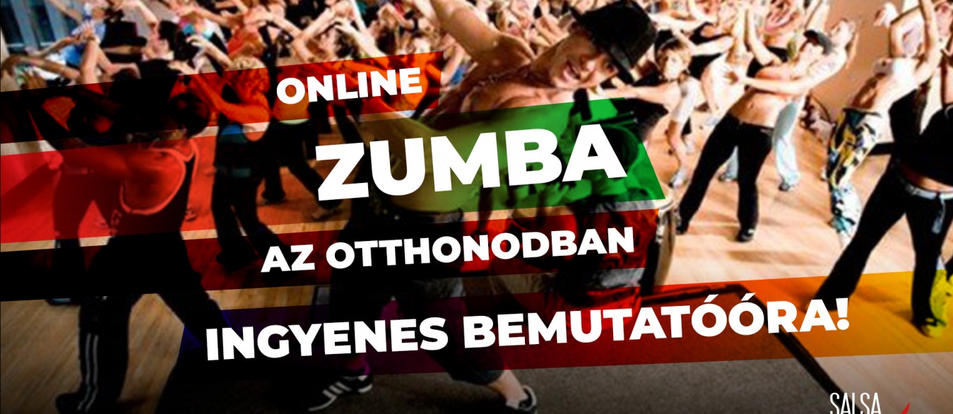 Ingyenes 
online zumba az Otthonodban!