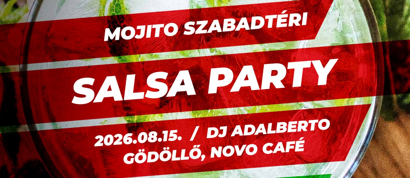 Mojito Szabadtéri<br>Salsa Party // augusztus